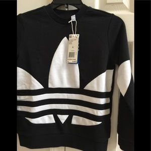 Adidas Originals Trefoil crew sweatshirt S or L